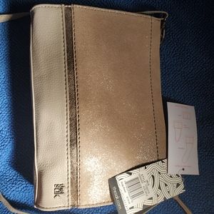 The Sak nude clutch